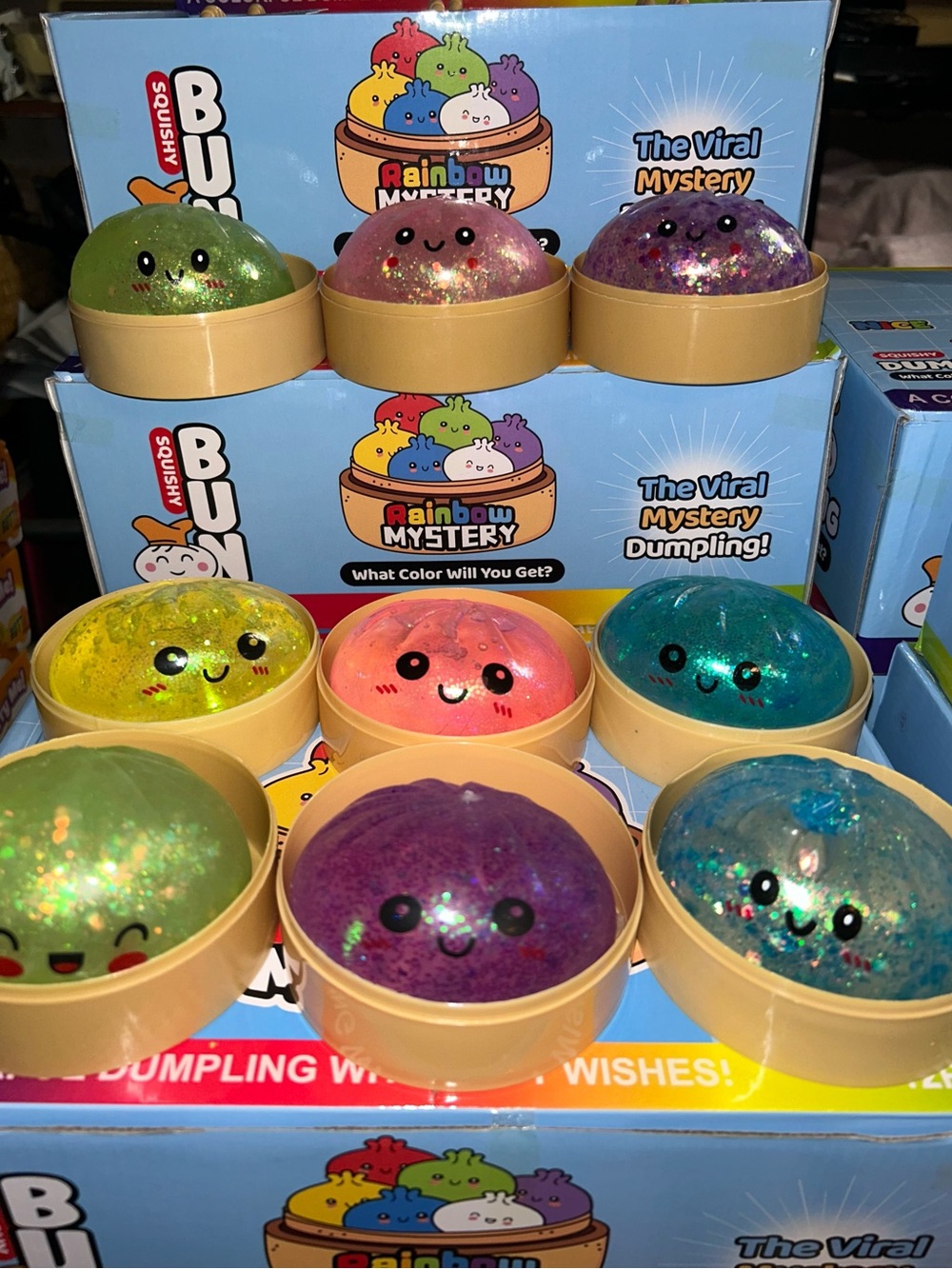 12 ALL GLITTER DUMPLINGS CASE